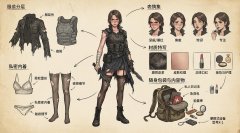 战损少女AI提示词